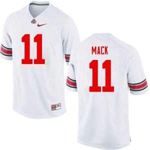 NCAA Ohio State Buckeyes Men's #11 Austin Mack White Nike Football College Jersey UOQ7845SI